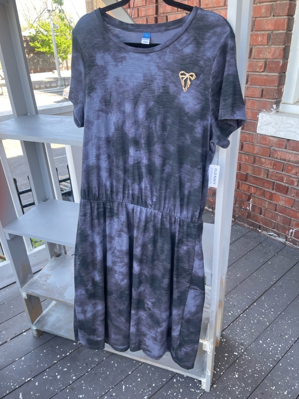 Old Navy Tie-Dye Short Sleeve Dress Size L